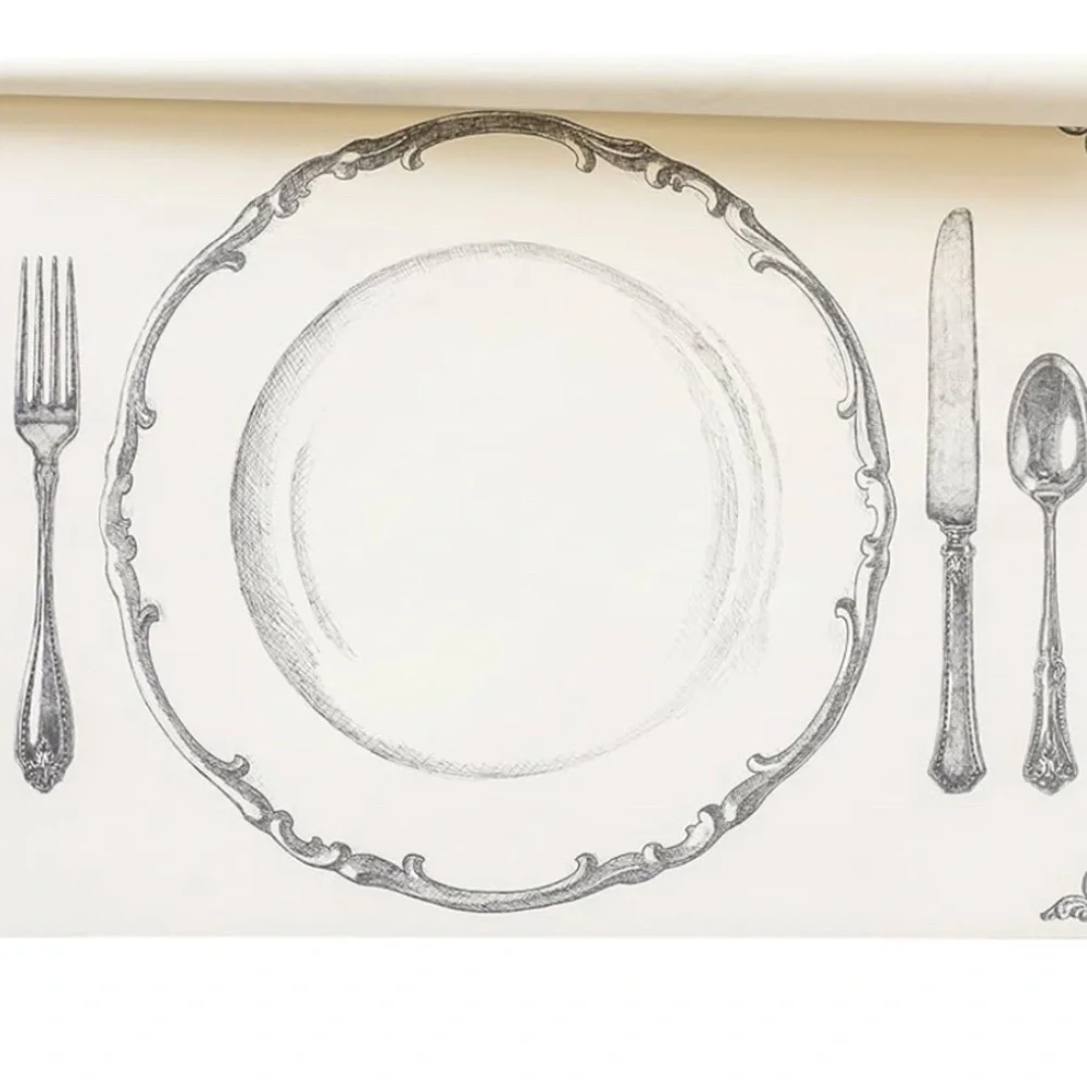 Hester‎ & Cook “Perfect Setting” Paper Placemat 30 Sheet Pad Party Pack. New